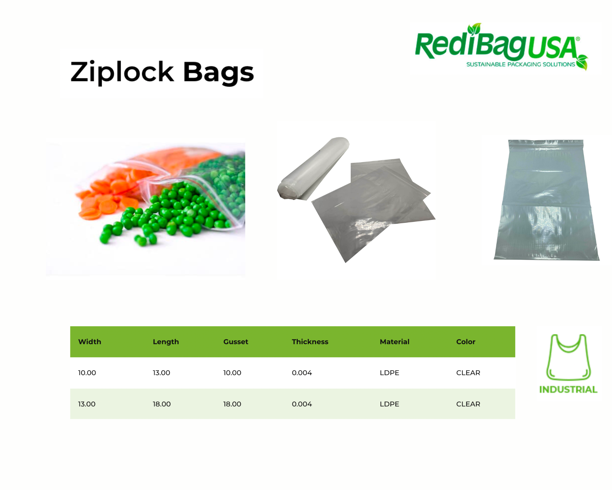 Top Zip Lock Bag Manufacturers - RediBagUSA